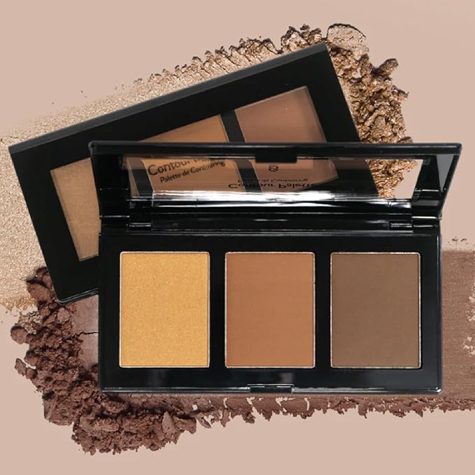 Sistar Shimmer Contour Palettes Define Natural Depth Lighten Darken Shading Bronzing And Highlighting-VivaGrace Women