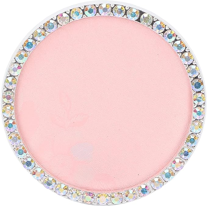 Nail Art Palette, Nail Charm Display Stand Painting Color Mixing Tray Makeup Mixing Plate, Pink-VivaGrace Women