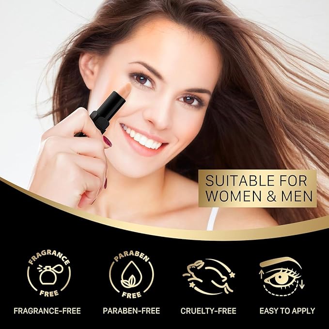 Caffeine Eye Cream for Dark Circles: Caffeine Eye Stick - Smooth Fine Lines and Hydrate Eye Area-VivaGrace Women
