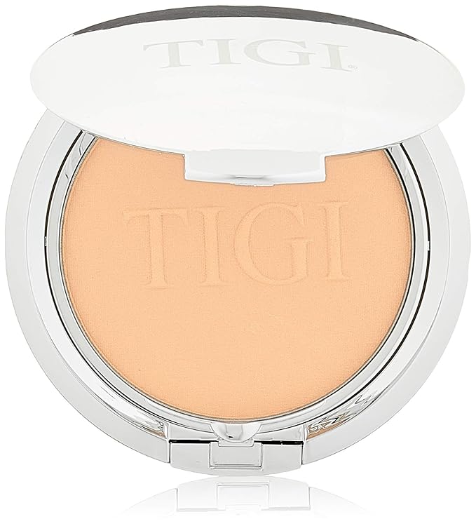 TIGI Cosmetics Powder Foundation, Pure, 0.37 Ounce-VivaGrace Women