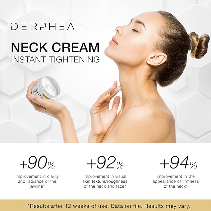 Neck Tightening Cream, Neck Firming Cream For Tightening and Firming, Fine lines, Loose & Sagging On Face, Decollete & Other Skin Areas - 1.7 OZ-VivaGrace Women