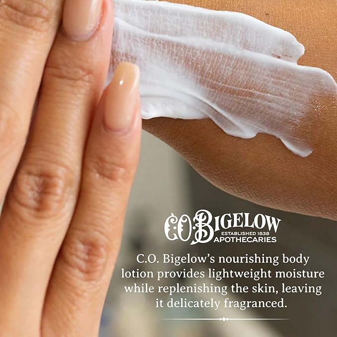 C.O. Bigelow Iconic Collection Vetiver Body Lotion, Scented Body Cream with Grapeseed Oil and Shea Butter, 10.5 fl oz-VivaGrace Women