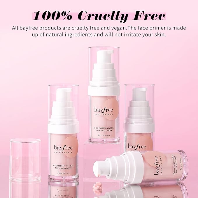 Color Correcting Cream Tinted Moisturizer, Makeup Primer for A Glow Skin Tint, Formulated with Ginseng and Centella Asiatica, Hydrating Essence-VivaGrace Women