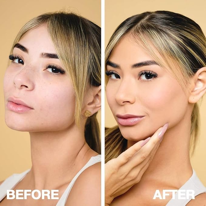 Palladio Full-Coverage Color Correction CC Cream, Oil-Free with Peptides & Vitamin C, Best for Correcting Redness and Uneven Skin Tone, Buildable Foundation Coverage (Fair 10C)-VivaGrace Women