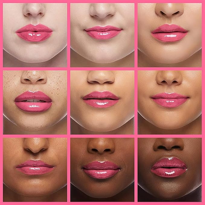 Hydrating Lip Glow Oil, Moisturizing Plumper Lip Gloss, Transparent Plumping Balm, Tinted Balm Care 0.2 OZ - 007 RASPBERRY-VivaGrace Women