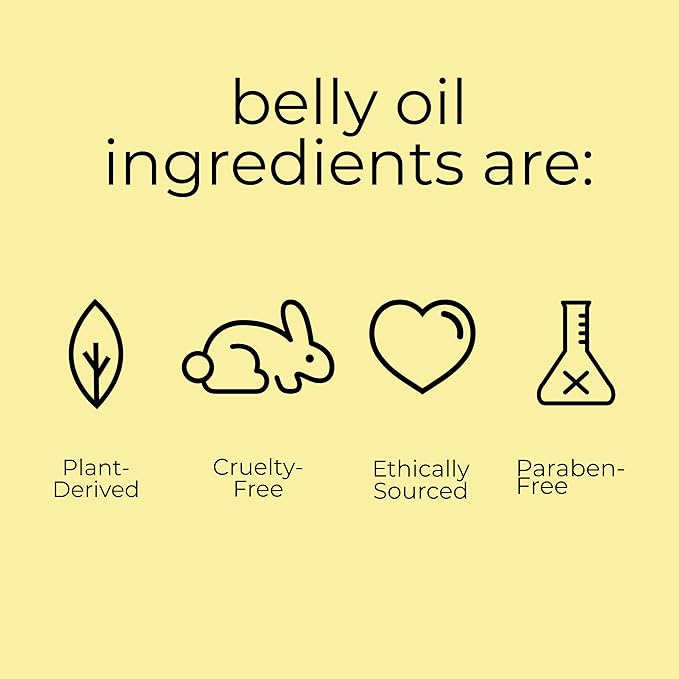 Mum. Motherhood Essentials® Premium Organic Belly Oil (3.42oz), Maternity Stretch Mark Oil,Prevent,Heal Remove Stretch Marks & Scars, Safe For Pregnancy-VivaGrace Women