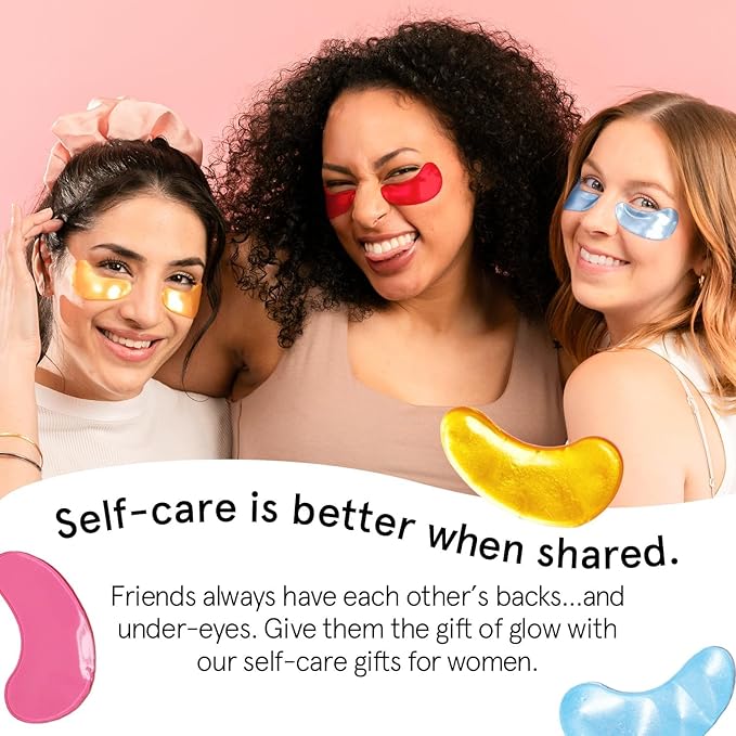 grace & stella Under Eye Patches (12 pairs) Eye Masks for Puffy Eyes and Dark Circles - Birthday Gifts for Women, Bachelorette Party Favors, Bridesmaid, Self Care and Relaxation Gifts for Her - Vegan-VivaGrace Women