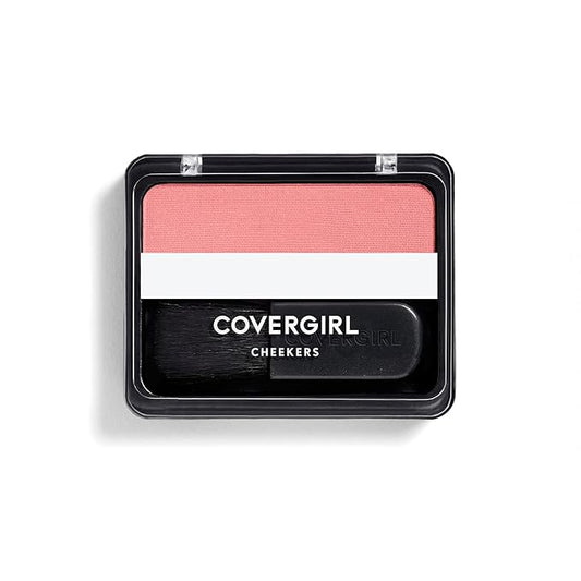 COVERGIRL - Cheekers Blush, Soft, blendable, lightweight formula, easy & natural look, 100% Cruelty-Free-VivaGrace Women