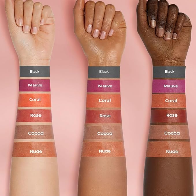 OETUIOW Lip Stain Peel Off, Lip Liner Moisturizing Long-Lasting & Waterproof, Transfer Proof & Plumping, Non-Stick Cup, Cocoa Color-VivaGrace Women