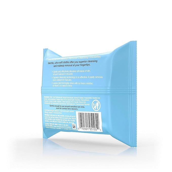 Neutrogena Make Up Removing Wipes, 150 Cleansing Towelettes