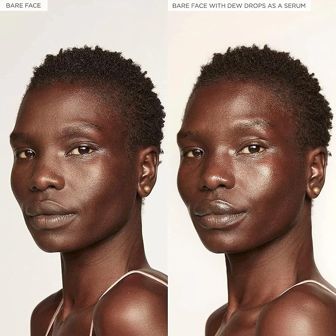 Glow Recipe Watermelon Niacinamide Dew Drops - Brightening, Plumping Hydrating Face Serum, Makeup Primer + Liquid Highlighter with Hyaluronic Acid - Dewy & Glowing Korean Skin Care (40ml)-VivaGrace Women