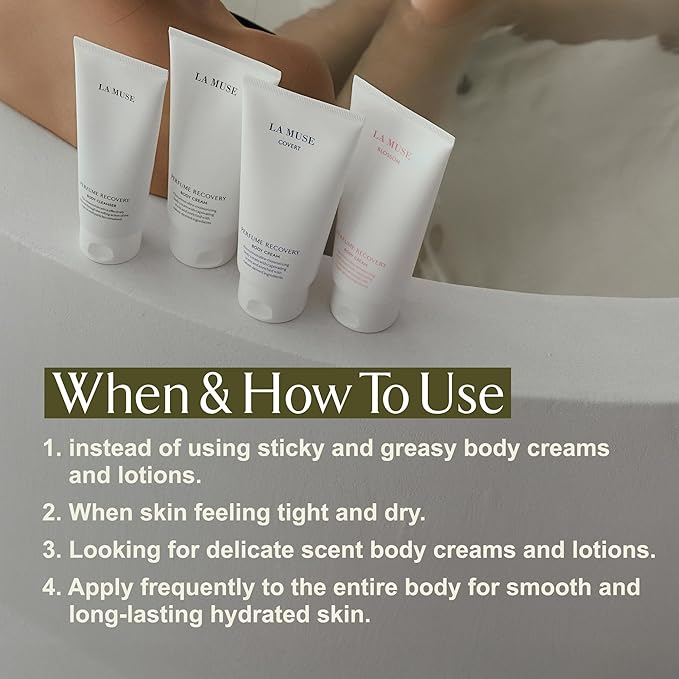 LA MUSE Perfume Body Lotion for Women(Floral Musk) | Body Cream for Women, Dry Skin with Shea Butter, Peptide | Softens & Comforts Sensitive Skin with Silky Smooth Finish, Non-Sticky | 10.14 fl oz-VivaGrace Women