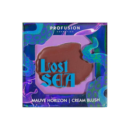 Profusion Cosmetics Sea Witch Cream Blush, Channel Your Inner Siren for Mesmerizing Look, Get Mermaid Glow and Achieve Stunning Cheek Color with Sea Witch Cream Blush (Mauve Horizon, 1)-VivaGrace Women