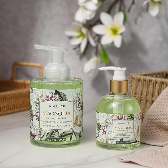 Liquid Hand Soap with Gift Box - Magnolia - 260ml/ 8.7 fl.oz