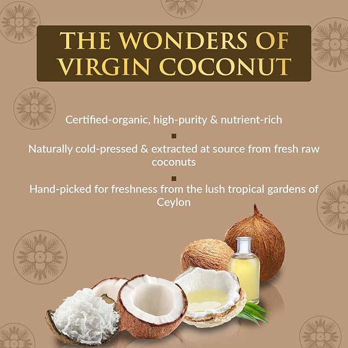 SPA CEYLON Virgin Coconut Hair Treatment Masque | Deep Conditioning | Hair Repair | 100% Vegan & Vegetarian | Best for Dry, Very Dry & Unruly Hair-VivaGrace Women
