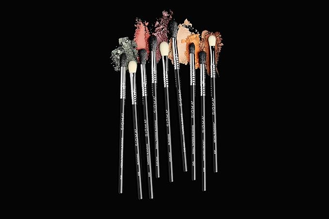 Sigma Beauty E38 Diffused Crease Brush - Blending Brush For Corner Eyelids - Eyeshadow Application and Fluffy Blending Brush - Apply Pigment and Blend Harsh Lines-VivaGrace Women