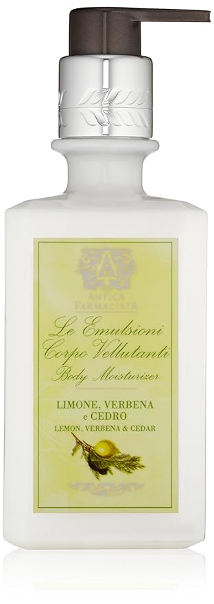Antica Farmacista Body Moisturizer - Moisturizing Scented Lotion - Premium Body Moisturizer - Luxury Gift for Women & Men - Hand & Skin Hydration - Lemon, Verbena and Cedar, 10 Fl Oz-VivaGrace Women