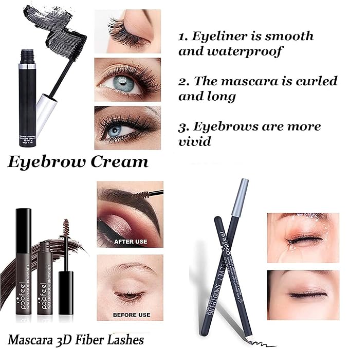 MAEPEOR All In One Makeup Kit 34PCS Makeup Kit for Women Full Kit Multi-Purpose Makeup Set for Beginners or Pros (KIT014)-VivaGrace Women