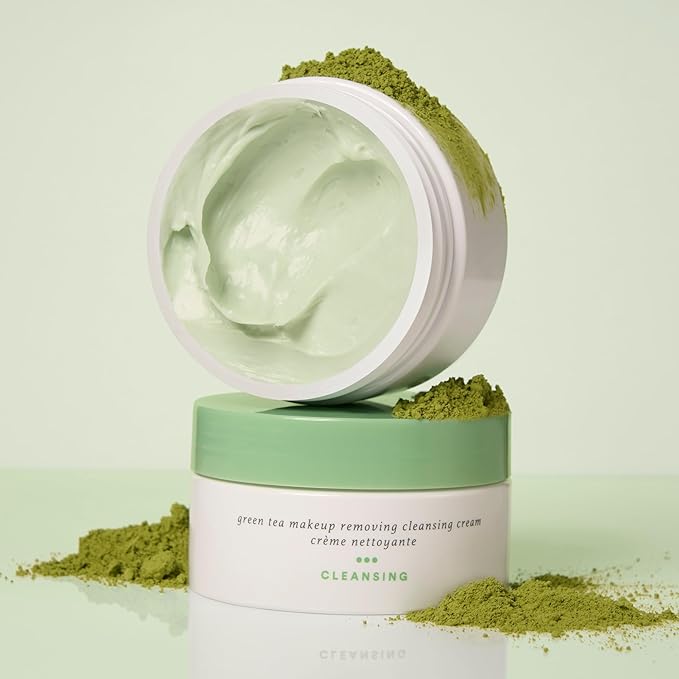 Julep Green Tea Makeup Removing Cleansing Balm – Gentle Cleanser With Green Tea Extract, Easily Removes Stubborn Makeup, Hydrating & Nourishing, Ideal for All Skin Types, 3.4 fl oz-VivaGrace Women