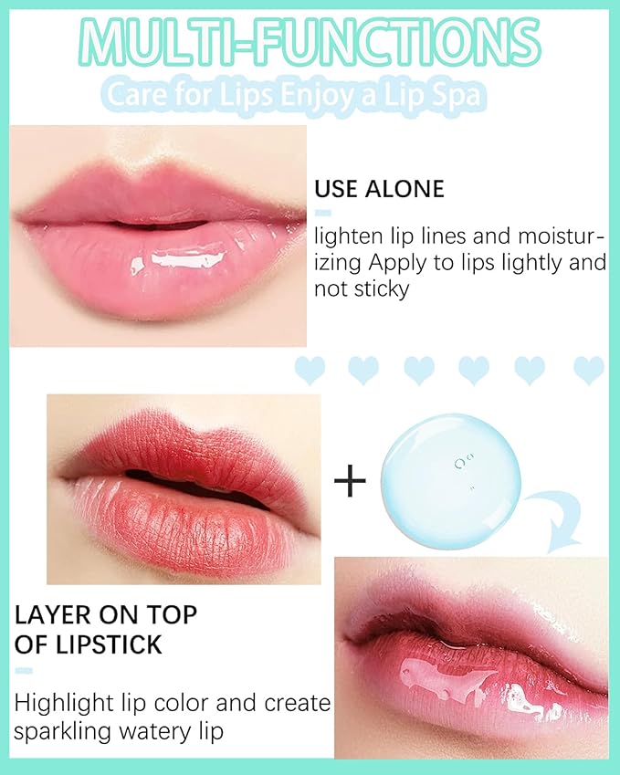 Tinted Moisturizing Lip Glow Oil,Hydrating Plumping Lip Gloss Lip Care Clear Toot Lip Oil for Dry Lip,Glow Reviver Lip Oil,Shine Lip Tint Stain Lip Care Product,Christmas Makeup Gift for Women-#017-VivaGrace Women