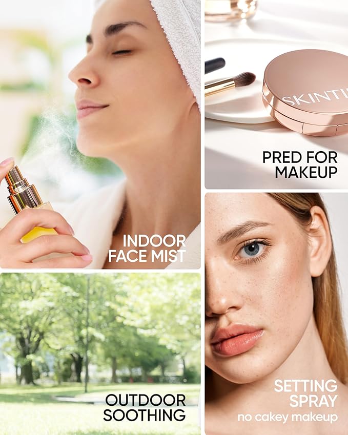 Radiance Booster Spray Serum, Vegan Skin Care, Light-weight Face Moisturizer, Glow Serum for Radiant Skin, Non Comedogenic, All In One Mist, 3.3 fl oz.-VivaGrace Women