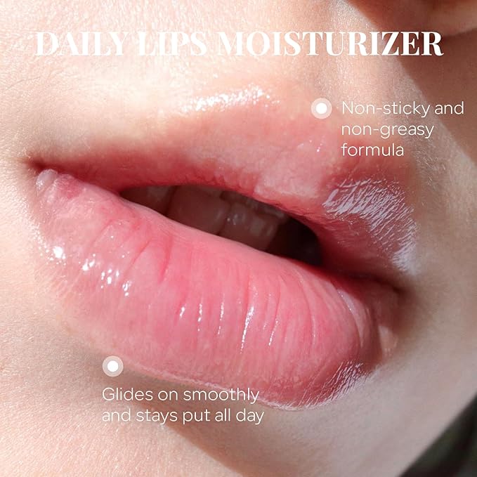 KYDA Tinted Lip Balm, Hydrating Sheer Formula Lip Balm, Natural Glossy Finish, Moisturizing Lip Care Balm for Dry Lips, Peach Candy-VivaGrace Women