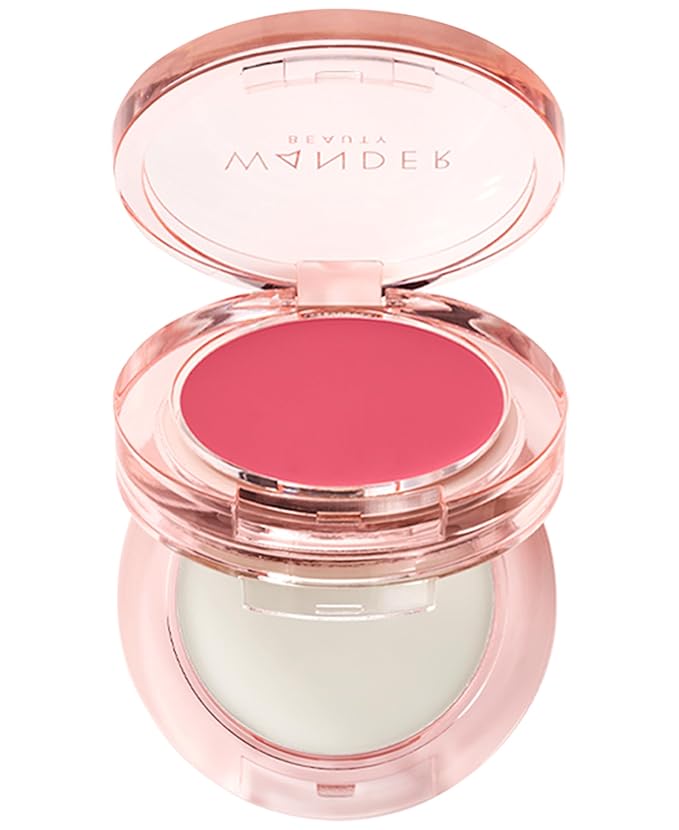 Wander Beauty Double Date Lip & Cheek - Rendezvous/Swipe - 4-in-1 Cream Blush & Lip Tint - Blush, Lip Moisturizer, Lip Balm & Eye Gloss - Multitasking Eye, Cheek & Lip Makeup With Green Tea - 0.07 oz-VivaGrace Women