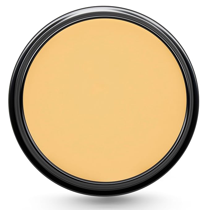 Graftobian HD Glamour Crème Foundation 1/2oz, Weightless Full Coverage Makeup, 65 Inclusive Shades, For All Skin Types, Natural or Full-Glam Looks, For Professionals and Beginners (Fresh Honey)-VivaGrace Women