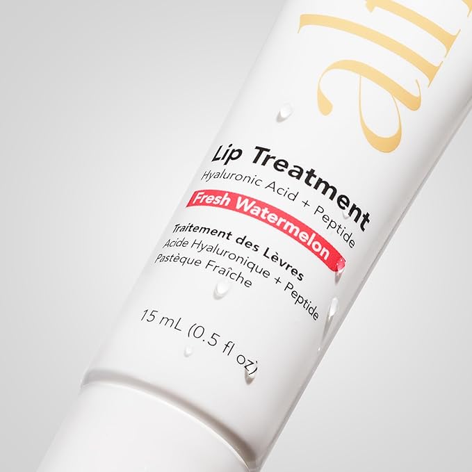 Alfie Hyaluronic Acid Lip Booster -Watermelon Flavor -15ml/0.5 Fl. Oz -Peptide Lip Treatment -Lip Plumper & Filler -Lip Serum & Moisturizer -Lip Volume Hydrating Treatment -Vegan Friendly, Non-Toxic-VivaGrace Women