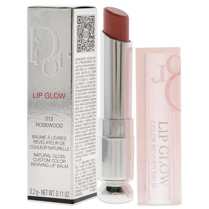 Christian Dior Dior Addict Lip Glow - 012 Rosewood Lip Balm Women 0.11 oz-VivaGrace Women