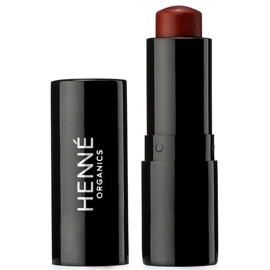 Henné Organics Luxury Lip Tint - Moisturizing, Sheer Natural Color - Intrigue (Brick Red)-VivaGrace Women