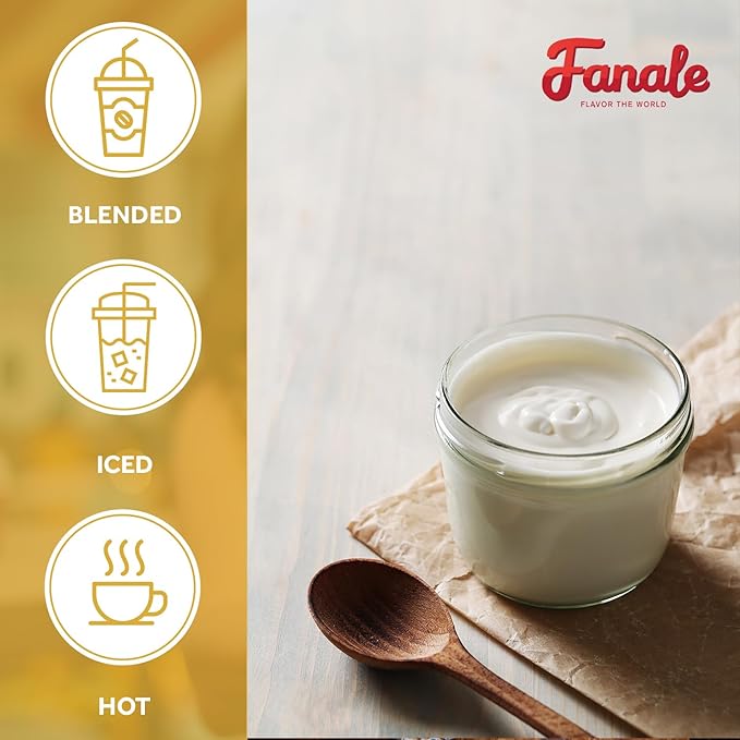 Fanale Premium Sour Cream Bubble Tea Flavoring Powder | Perfect for Baking, Smoothies, Desserts and Drinks | Instant Flavoring Powder for Boba Milk Tea - 2.2 Pounds (Pack of 1)