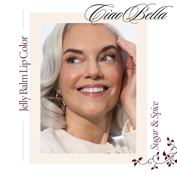 LAURA GELLER NEW YORK Jelly Balm Hydrating Lip Color Duo - Very Black Cherry + Sugar & Spice - Holiday 2024-VivaGrace Women