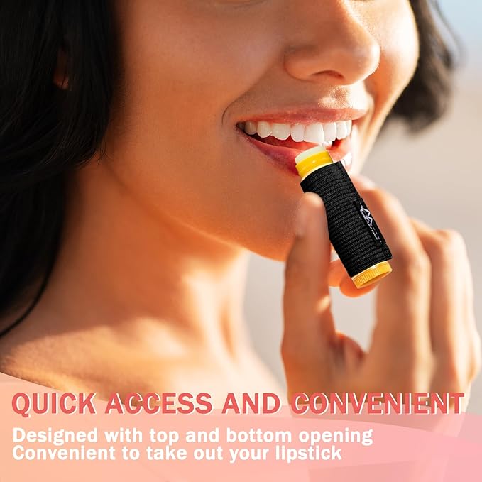WK IEASON Lip Balm Holder Keychain Bulk Chapstick Holder Key chain-VivaGrace Women