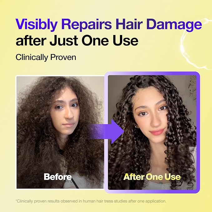 Protein Capsule Hair Repair Treatment, 3-Minute Keratin Hair Mask & Deep Conditioner for Damaged, Repair & Strengthen, Instant Detangling, Anti-Frizz, Low-pH, Fine-Hair Safe, 6.76 fl oz-VivaGrace Women