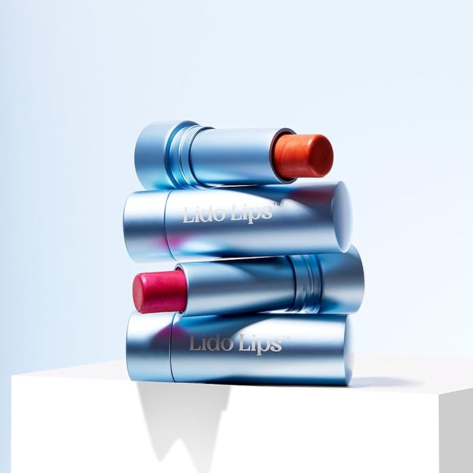 Tinted Lip Balm. Moisturizing Sheer, Buildable Lip Color with Hyaluronic Acid, Vitamin E and Rich Oil, Perfect Revitalizer for Chapped Lips. Beauty Plumper Moisturizer 0.21oz - Rosy Bloom-VivaGrace Women