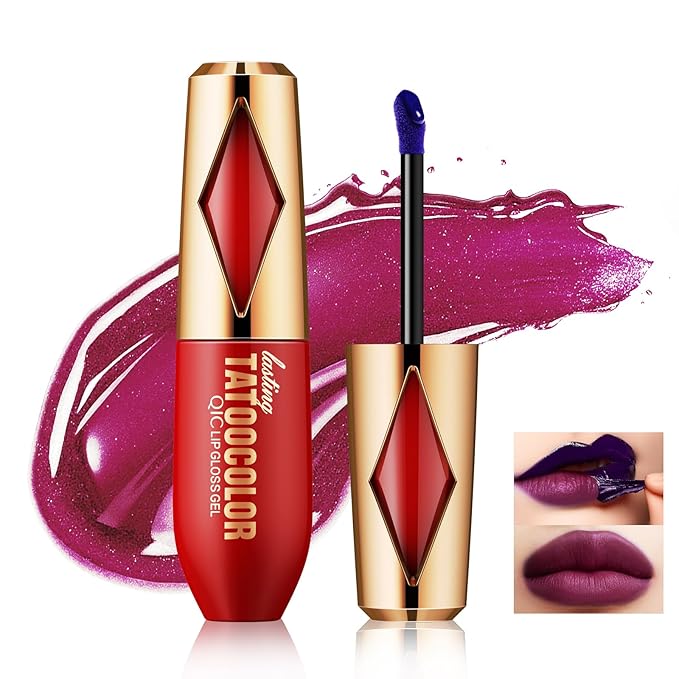 Peel Off Lip Stain -Lip Stain Peel Off Masque - Long Lasting, Waterproof and Transfer Proof Nude Lip Tint, Matte Finish Peel Off Makeup-VivaGrace Women