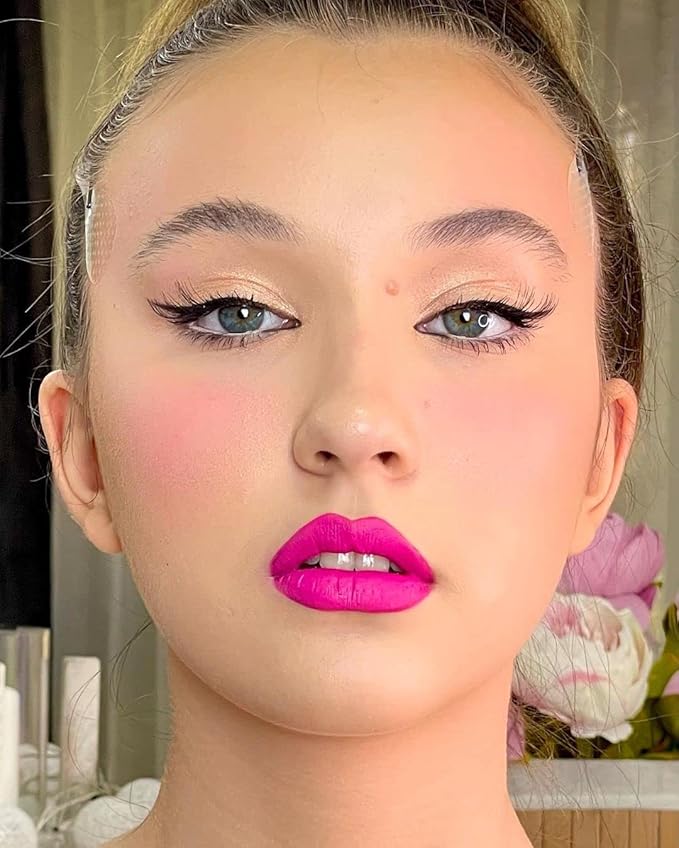 Oulac Matte Pink Lipstick for Women, Long Lasting Liquid Lipstick High Impact Lip Color Full Coverage Lip Makeup with Vitamin E Waterproof Formula,Vegan-VivaGrace Women