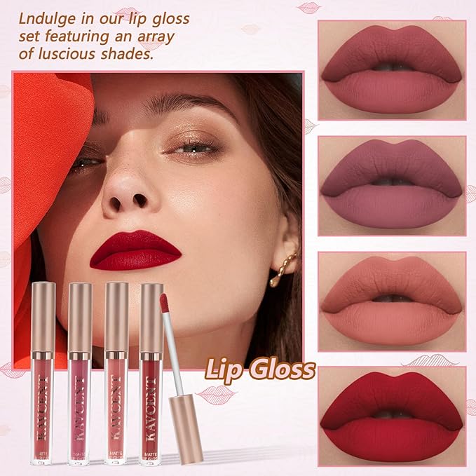 Makeup Kit Makeup Sets for Teens Makeup kits for Women Teenagers Make up Eyeshadow Palette Foundation Concealer Lipgloss Loose Powder Makeup Kit for Women Full Kit-VivaGrace Women