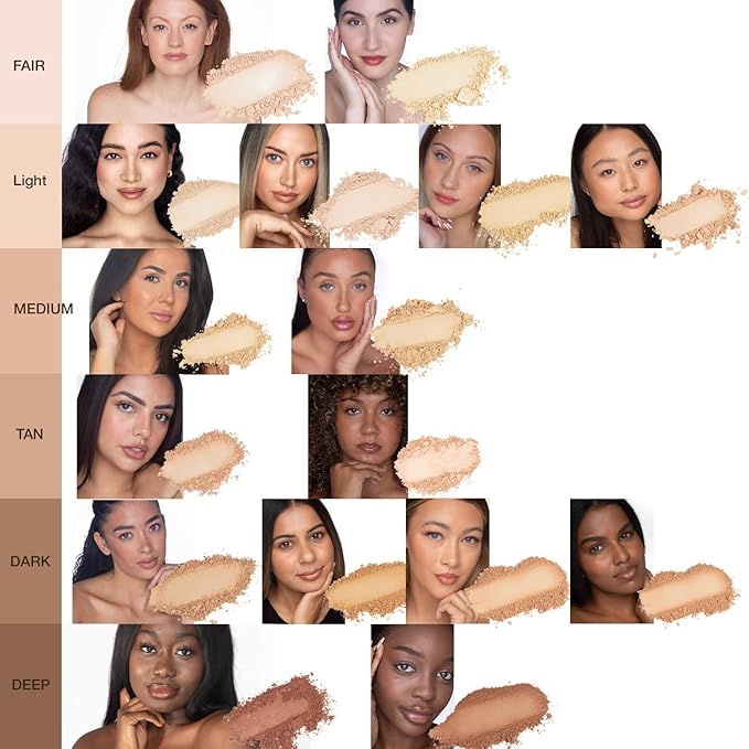 bellapierre Mineral Foundation SPF 15 - Loose Powder Foundation | Vegan & Cruelty Free Natural Makeup | Full Coverage Matte Finish | Hypoallergenic | Oil & Talc Free - 0.32 Oz - Acorn-VivaGrace Women