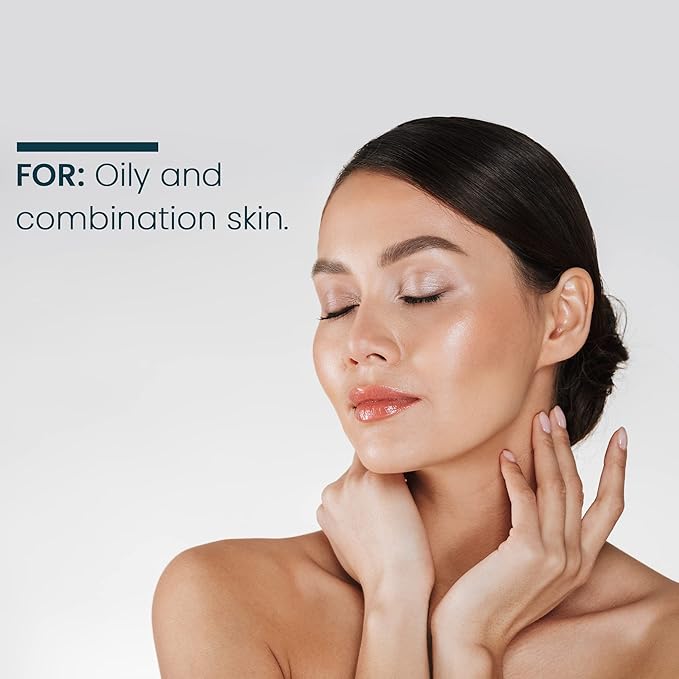 Azelaic Toner & Drying Lotion Duo - Face Treatment Set for Rosacea & Cystic Acne, Soothing Redness Relief, Shrinks Whiteheads & Pores | Normal to Oily Skin-VivaGrace Women