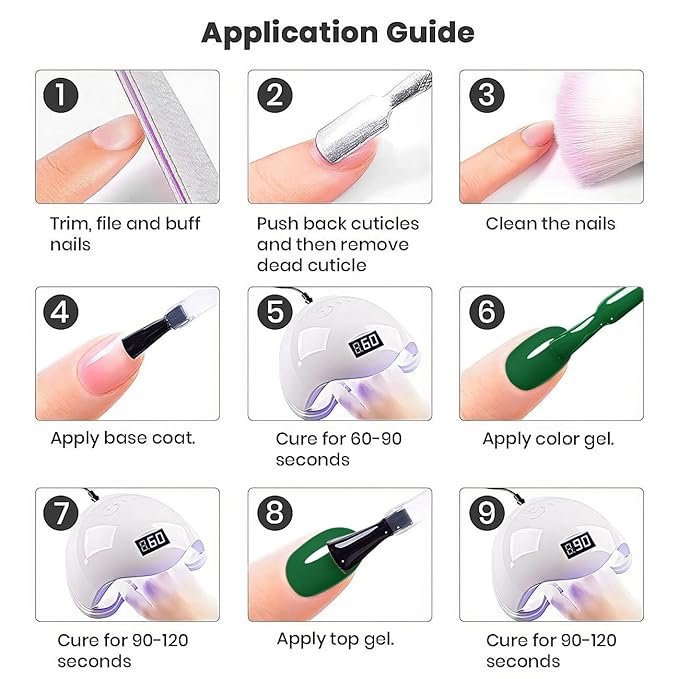RARJSM Emerald Green Gel Nail Polish Emerald Gel Polish 1PCS 15ML Green GelNailPolish Soak off U V LED Curing Required Nail Art Manicure Salon DIY at Home GelNail Design
