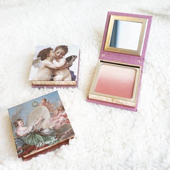 Angel Gradation Blushes 5g Lone Wear Shimmer Millefee Powder Palette for Beauty Cheek