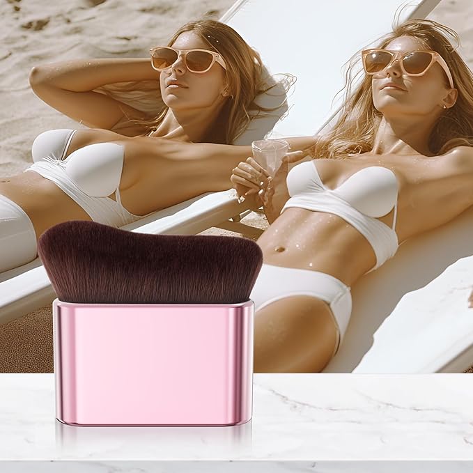 docolor Self Tanner Brush Body Makeup Brush for Flawless Face and Body Makeup, Sunless Tanner Blending Brush Body Brush for Self Tanner, Bronzer, Foundation, Vegan & Cruelty Free-VivaGrace Women