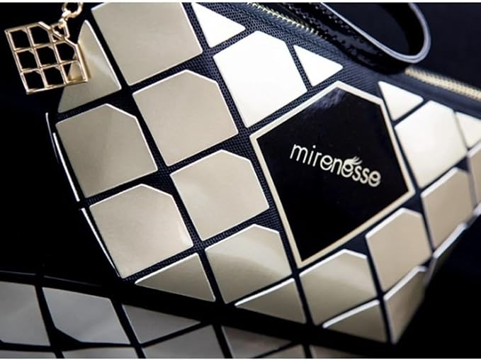 Mirenesse I'm Worth Gold N Diamonds Bag - Vegan-VivaGrace Women