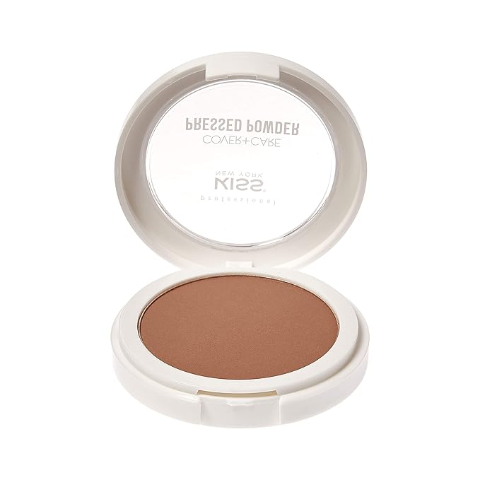 KISS Cover and Care Acne Control Pressed Powder- APP419 (Nutmeg)-VivaGrace Women