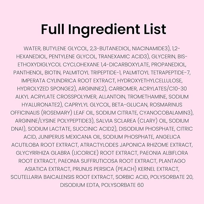 CNP PDRN + Tranexamic Acid Serum 15%, Pink Toning Skin Booster, Niacinamide & Micro-spicules, for Glass Skin, Korean Skin Care, 1. 18 fl. oz.-VivaGrace Women