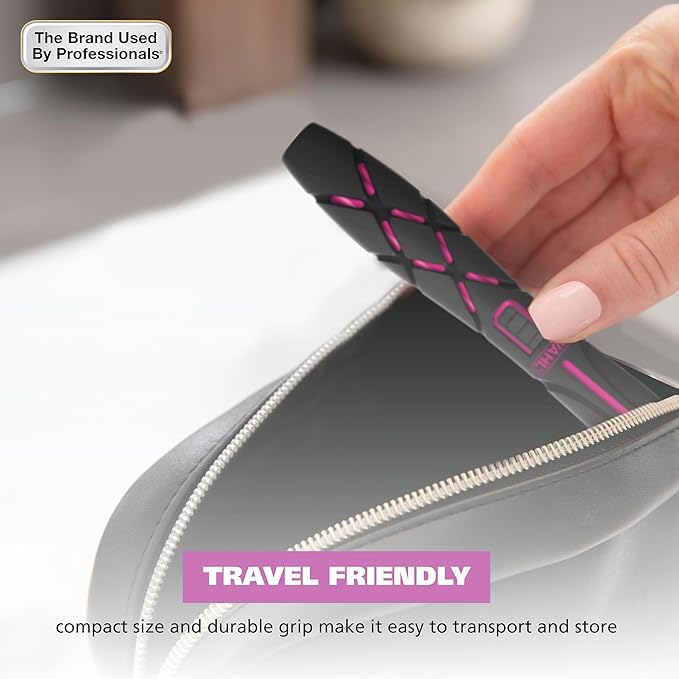 Wahl DualTech® Battery-Powered Hair Trimmer, Face Trimmer for Women Double Sided Detail Trimmer Head, Comfort Grip Body, Facial Hair Remover for Women Model 3026635-VivaGrace Women