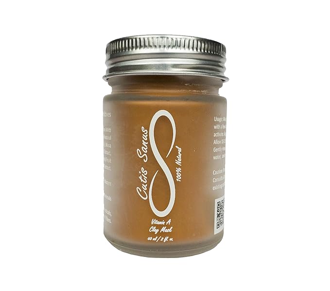 100% Natural Vitamin A Clay Mask 120g All Clay & No Water-VivaGrace Women