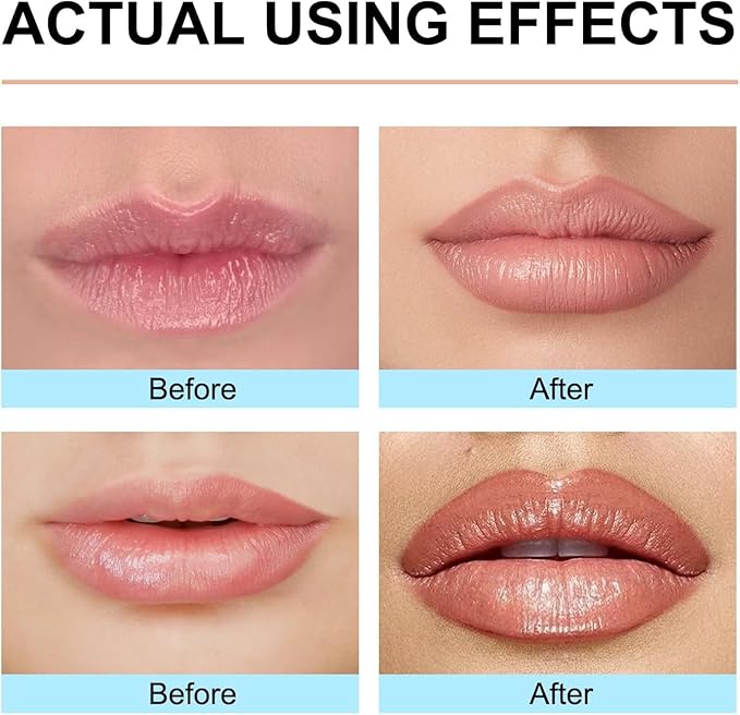 Dulele 3PCS Lip Liner Set, Peel Off Lip Liner Tattoo, Peel Off Lip Stain, Long Lasting Waterproof Lip Stain Peel Off, Transfer Proof Matte Finish Lip Gloss (Red, 1)-VivaGrace Women